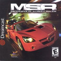 Metropolis Street Racer Sega Dreamcast US box art